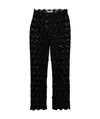 Prada Lace Trousers In Black