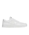 Prada Lace-up Low-cut Casual Shoes In White