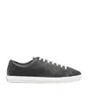 Prada Men's Aged-effect Leather Sneakers In Multi