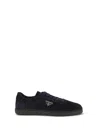 Prada Lace Up Shoes In Black