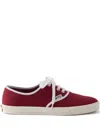 Prada Drill Low-top Sneakers In Red