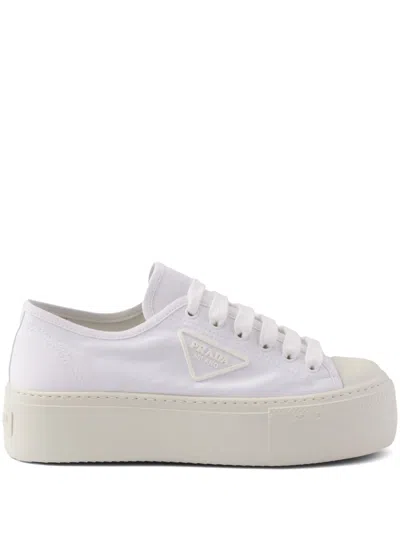PRADA LACE-UP SNEAKERS
