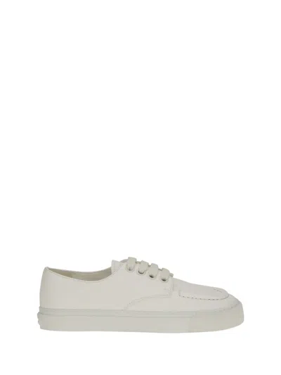 Prada Lace Up In White