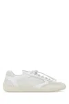 Prada Speedrock Leather And Mesh Sneaker For Women In Multi