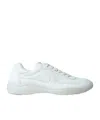 Prada Laced Sneakers In Nude