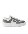 Prada Leather Sneakers In White