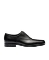 Prada Lacing Business Dress Shoes In Black