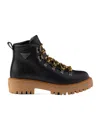Prada St. Moritz Hiking Boot In Black