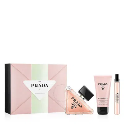 Prada Ladies Paradoxe 3 oz Gift Set Fragrances 3614273950046 In White