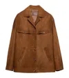 Prada Lambskin Suede Jacket