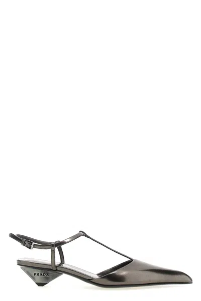 Prada Laminated Patent Leather Pumps