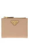 Prada Lampo Wallet In Pink