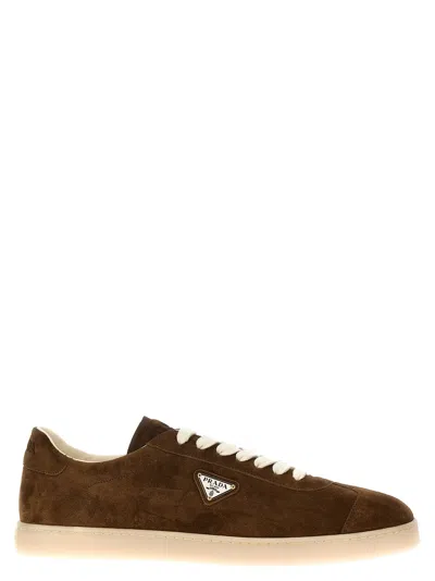 Prada Lane Sneakers Brown