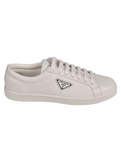 Prada Lane Sneakers In White