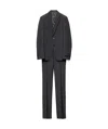 Prada Wool And Mohair Single-breasted Suit In Black