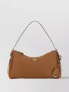 Prada Large Aimée Shoulder Bag With Caramel Leather