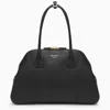 Prada Women's Large Leather Shopping Bag In Black