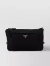 Prada Large Crossbody Bag With Adjustable Strap And Front Pocket