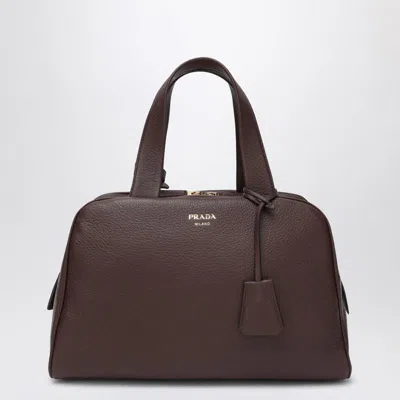 Prada Large Duffle Bag In Brown
