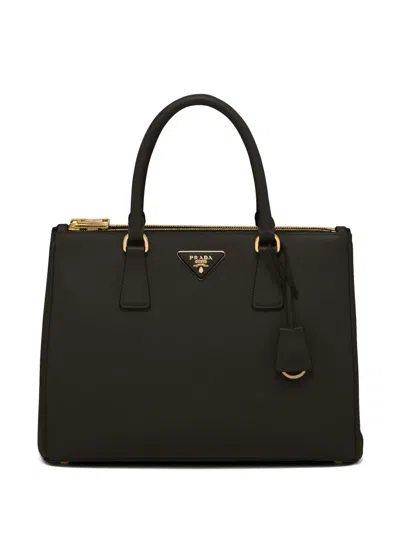 Prada Large Galleria Leather Tote Bag In Black