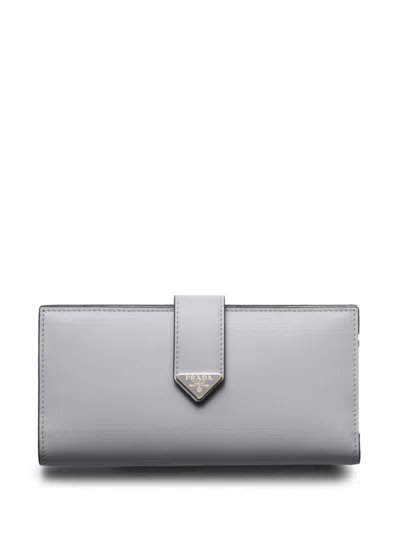 PRADA LARGE LEATHER WALLET
