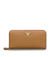 Prada Large Leather Zip-around Wallet