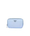 Prada Zip Recycled Nylon Wallet