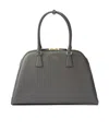 Prada Large Saffiano-leather Tote Bag In Marble Grey