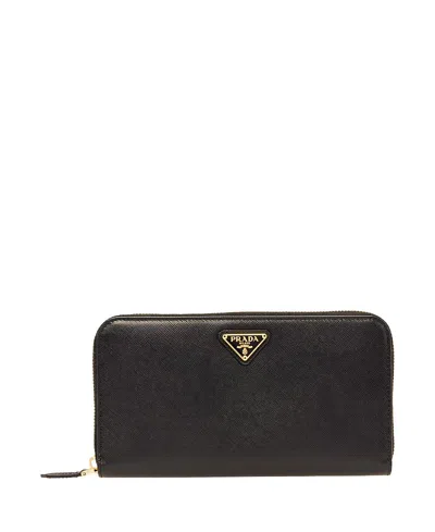 Prada Large Saffiano Leather Wallet