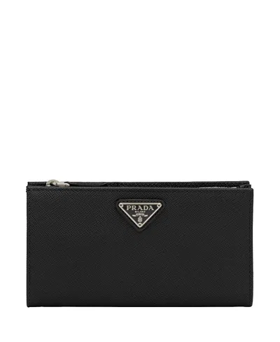 PRADA LARGE SAFFIANO LEATHER WALLET