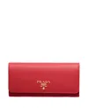 Prada Large Saffiano Leather Wallet