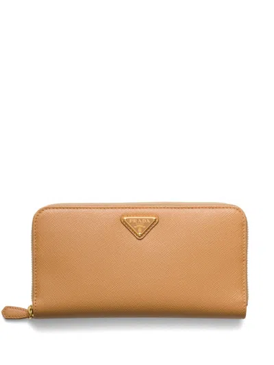 PRADA LARGE SAFFIANO LEATHER WALLET
