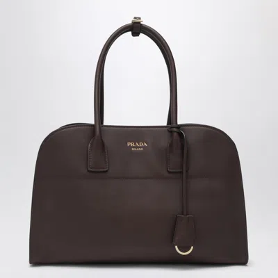 Prada Large Shopping Bag In Radica Colour Leather