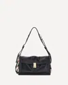 Prada Soft Sound Large Leather Shoulder Bag With Charms