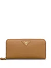 Prada Large Leather Zip-around Wallet