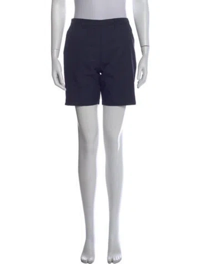 Pre-owned Prada Late 1990's - Early 2000's Knee-length Shorts In Blue