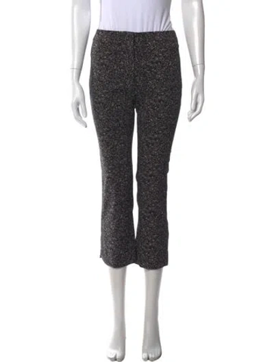 Pre-owned Prada Late 2000's - Early 2010's Flared Pants In Black
