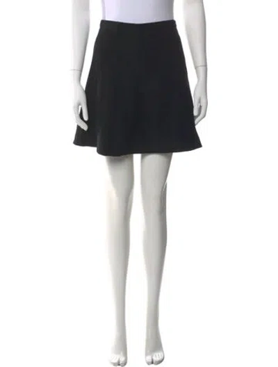 Pre-owned Prada Late 2000's - Early 2010's Mini Skirt In Black