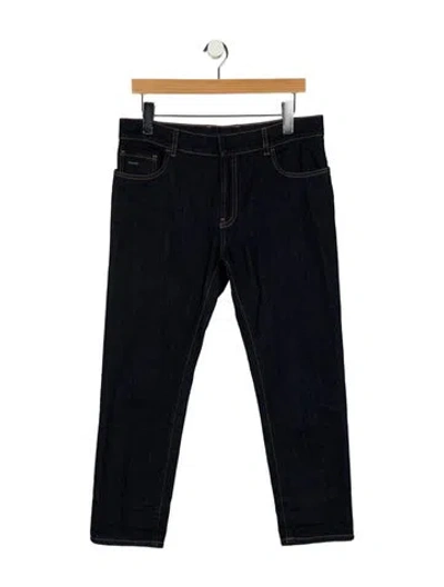 Pre-owned Prada Late 2000's - Early 2010's Straight Leg Jeans In Blue
