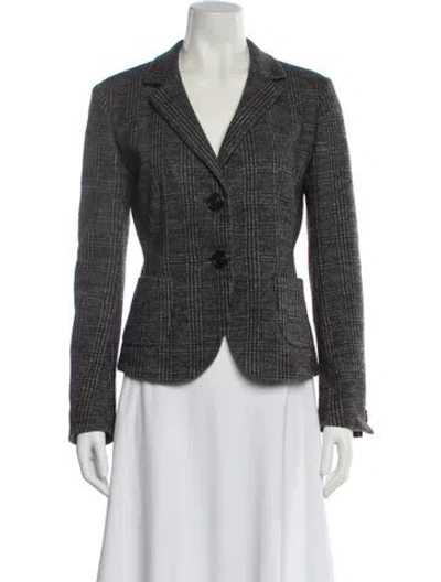 Pre-owned Prada Late 2000's - Early 2010's Virgin Wool Blazer In Multi