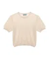 Prada Layered Cashmere Jumper In Nude
