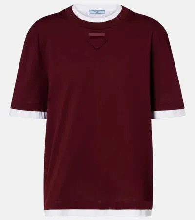Prada Girocollo In Brown