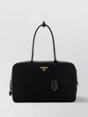 Prada Medium Top-handle Re-nylon And In Black