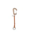 Prada Leather And Rope Keyring