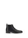 Prada Ankle Boots Elastic Side Panels Design In Black