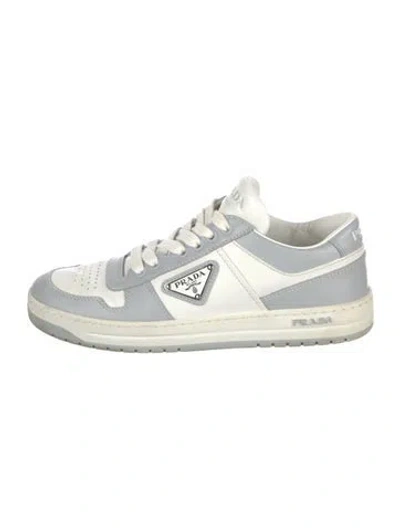Pre-owned Prada Leather Athletic Sneakers In Multi