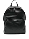 Prada Leather Backpack In Black