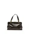 Prada Leather Bag In Black