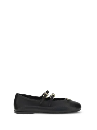 Prada Leather Ballerinas