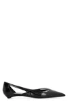Prada Woman Black Flats In Black